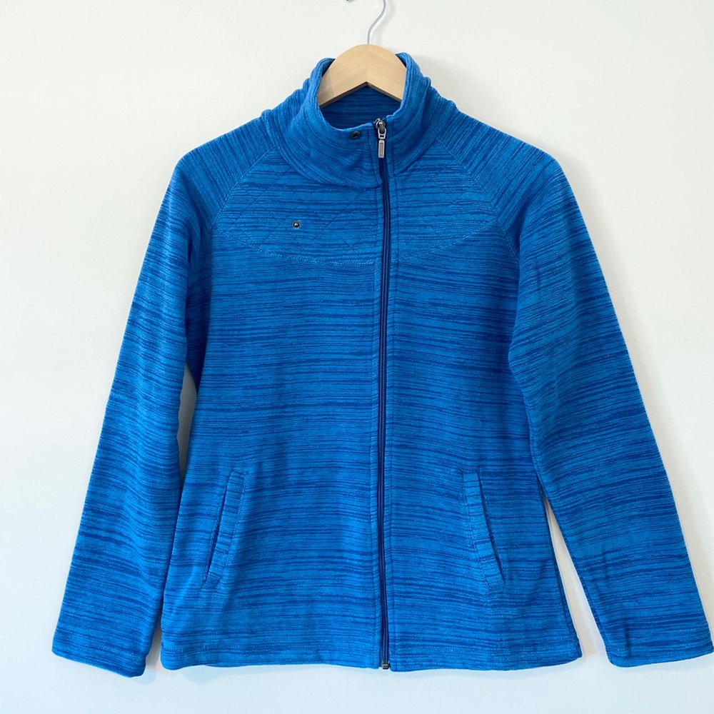 Orvis Passport Asymmetrical-zip Fleece Jacket Blue